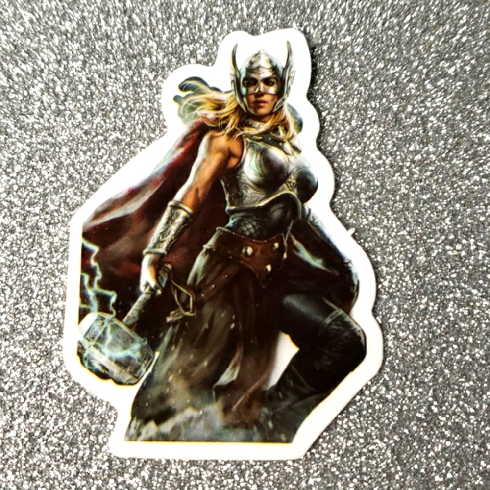 MARVEL Thor Waterproof Sticker JANE FOSTER Disney